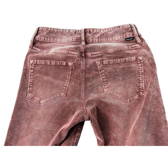 Dear John Gisele High Waisted Skinny Corduroy Jeans Pants Sz 27 Tea Rose Stretch - Picture 5 of 7